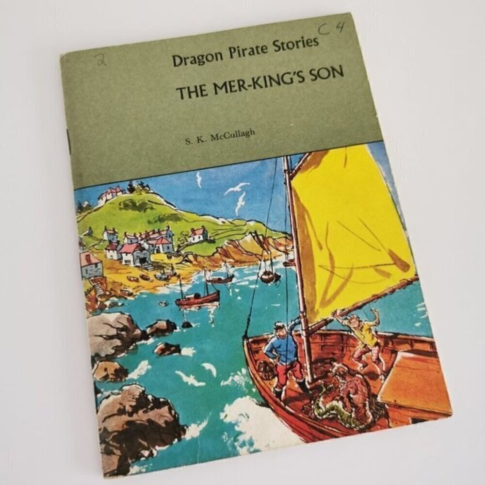 Mer-King's Son by Sheila K McCullagh Student Reader Book 1970s Vintage Pirates